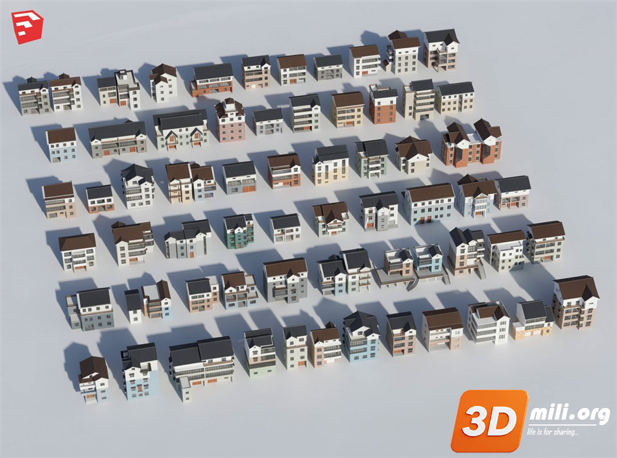 Environment element Skp Files 